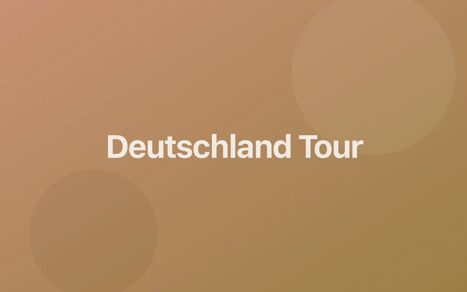 Deutschland Tour – 100 Kilometer im Sattel